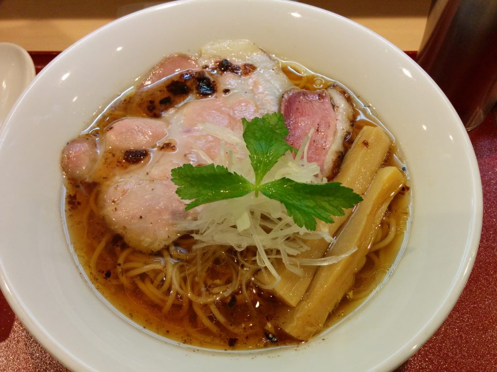 燃えよ麺助(大阪・福島)紀州鴨そば 人気行列ラーメン