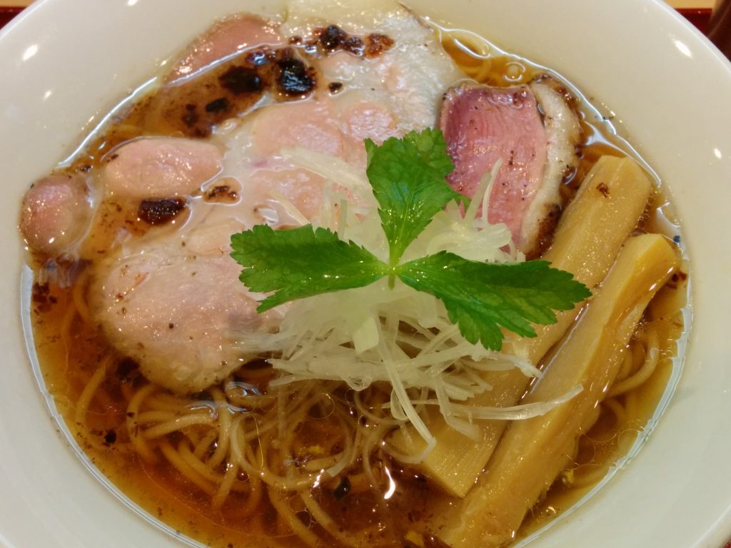 燃えよ麺助(大阪・福島)紀州鴨そば 人気行列ラーメン
