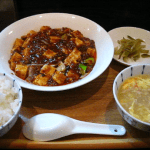 広東名菜 紅茶(ほんちゃ) 大阪天満宮、南森町　中華・麻婆豆腐ランチ